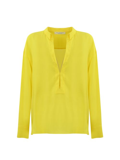 Blusa in viscosa giallo Philosophy di Lorenzo Serafini | A0209 71190032